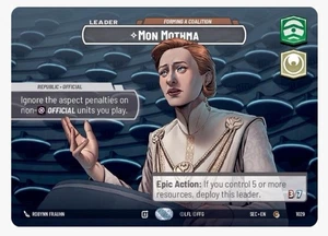 Star Wars Unlimited Mon Mothma - Showcase - Secrets of Power 1029 - Picture 1 of 1