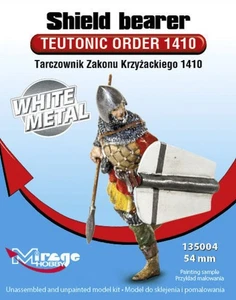 MIRAGE HOBBY 135004 MAQUETTE SHIELD ORDER"TEUTONIC ORDER1410 WHITEMET 1/35 - Picture 1 of 1