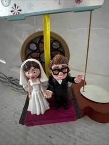 Disney Up Carl & Ellie Wedding Sketchbook Ornament Christmas Decoration Lb - Picture 1 of 6