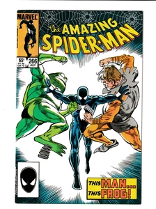 Amazing Spider-Man #266 Marvel 1985 Denys Cowan cover. NM- 9.2 Toad/Frog Man - Picture 1 of 2