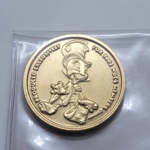 Walt Disney Collectors Society A Decade Of Dreams Jiminy Cricket 10-Jahres-Münze - Bild 1 von 3