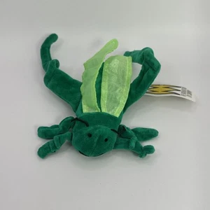 Grasshopper The Manhattan Toy Company Green Beanie Stuffie 1997 Plush You - Picture 1 of 13