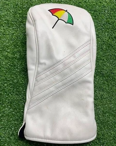 PRG Golf White Rainbow Umbrella Driver Headcover / Good Condition / GG2742 - Picture 1 of 4