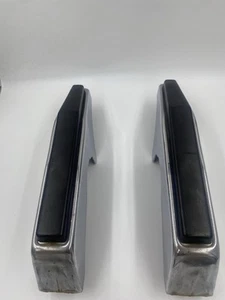1981-1987 Chevy C10 Bumper Guards Set OEM Used Need Polished - Bild 1 von 17
