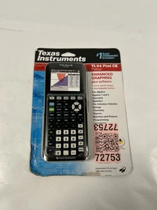 Calculadora gráfica de color Texas Instruments TI-84 Plus CE - negra - Imagen 1 de 6