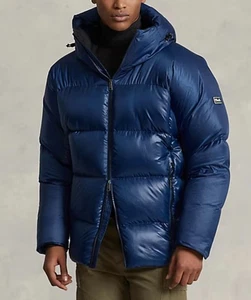 RLX Ralph Lauren Mens Water-Repellent Down Jacket Blue SZ.L NWT$698 - Picture 1 of 16