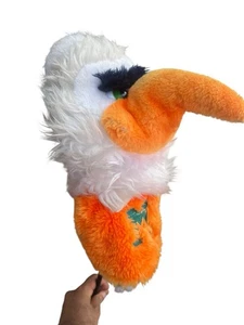 Vintage 1980’s Miami Hurricanes Sebastian Golf Club Head Cover  - Picture 1 of 8