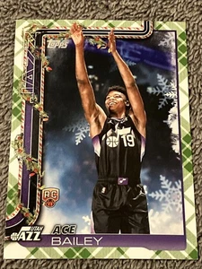 2025-26 Topps Holiday Ace Bailey Plaid Rookie RC #H165 - Bild 1 von 2