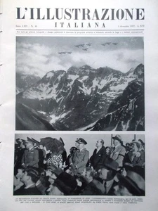 L'Illustrazione Italiana del 5 Dicembre 1937 Stojadinovic Manciukuò Bologna Ande - Imagen 1 de 1