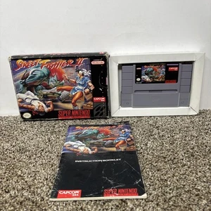 Street Fighter II CIB (Super Nintendo SNES, 1992) - Picture 1 of 14