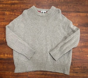 Alex Mill Donegal Merino Wool Blend Pullover Gr. XL Beige Herren - Bild 1 von 10