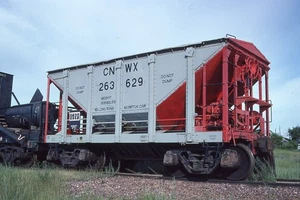 SF Orig Dia CNW North Western Scale Monitor Car X263629 Escanaba MI 1986 - Bild 1 von 1