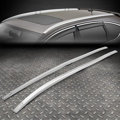 FOR 12-16 HONDA CRV LX/EX PAIR FACTORY STYLE BOLT-ON ROOF RAIL SIDE RACK SILVER - Image 1 of 4