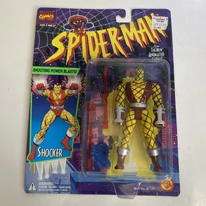 The Shocker Marvel Animated Spider-Man Action Figure 1994 Toy Biz New In Box - Picture 1 of 9