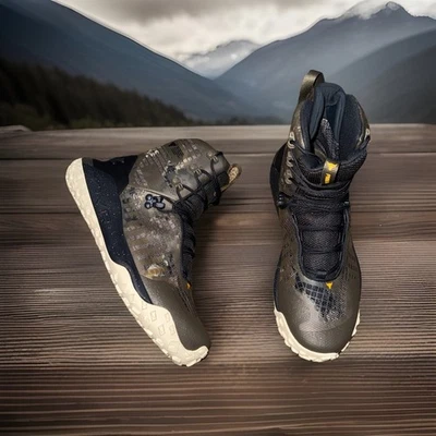 NUEVAS BOTAS UNDER ARMOUR HOVR Dawn WP 2.0 Project Rock camufladas 3027739-300 para hombre talla 9 Foto 1 de 4