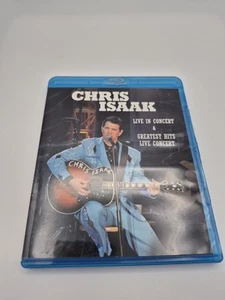 Chris Isaak: Live in Concert/Greatest Hits Live Concert (Blu-ray, 2012) OOP - Imagen 1 de 3
