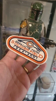 REEBOK Salute To Soldiers Field Chicago Bears Patch For Authentic Jersey