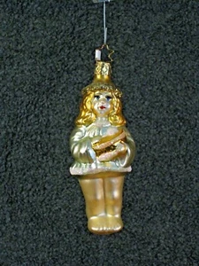 Adorno de vidrio Inge - Little Angel con tambor - Imagen 1 de 1