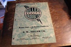 FOLLETO DE RADIO PRODUCTOS DE CALIDAD MILLER PRODUCTOS ALIADOS PRODUCTOS AÑOS 1940 - 32 PÁGINAS - Imagen 1 de 5