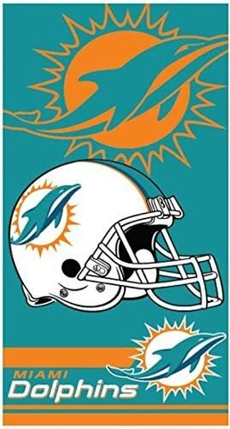 Miami Dolphins Beach Towel Cover