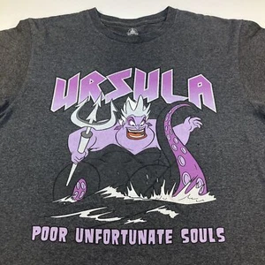 CAMISETA DISNEY URSULA Little Mermaid Villain Unisex M Poor Unfortunate Souls - Imagen 1 de 4