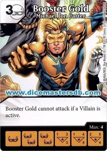 Booster Gold Michael Jon Carter #41 - Justice League - DC Dice Masters - Picture 1 of 1