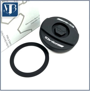 Original Mercedes AMG Öldeckel A B C E G SL SLK SLS CL CLK CLS 55 63 65 black se - Bild 1 von 3