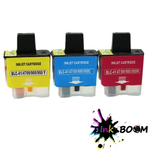 Cartucho de tinta 3 CMY compatible con Brother LC41 DCP-110C MFC-3340CN 620CN IntelliFax-1840C - Imagen 1 de 1