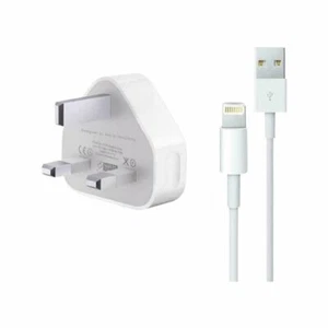100 % Original CE Ladegerät Stecker USB Sync Kabel für Apple iPad iPhone 5 7 8 6 Plus - Bild 1 von 7