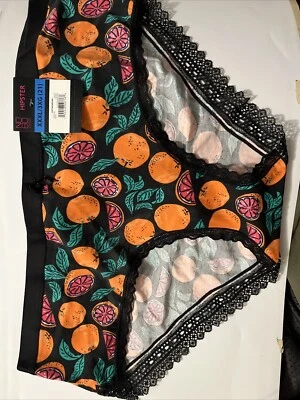 Nuevo con etiquetas Panty Hipster No Boundaries Para Mujer Algodón Fruta Talla XXXL (21) Negro Multi Foto 1 de 2
