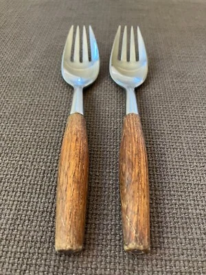 Dansk Intl Designs JHQ 2-Dinner Forks  Germany Stainless - FJORD -7 1/8" - Image 1 of 4