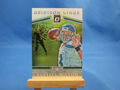 Russell Wilson Optic 2017 Gridiron Kings Silver Prizm - Image 1 of 2