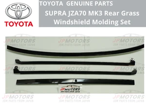 Toyota Genuine JZA70 SUPRA MK3 Rear Grass Windshield Molding Set OEM - Picture 1 of 18
