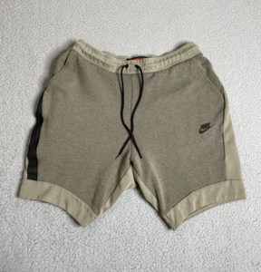 Nike Shorts Mens Large Green Tech Pack Fleece 2.0 Slim Fit Tapered Men 805160 - Picture 1 of 18