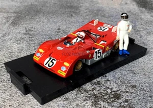 1:43 for Brumm for Ferrari for 312 for PB 1000KM for Monza 1971 with figure #15 - Picture 1 of 12