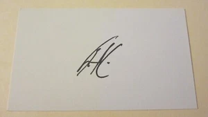 Kenneth Faried Autographed Signed 3X5 Index Card NBA Basketball Denver Nuggets - Picture 1 of 2
