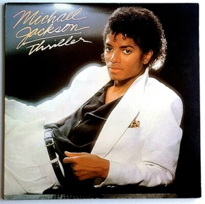 MICHAEL JACKSON - Thriller - Viny LP 1982 Epic QE 38112 Gatefold Lyric  Sleeve - Picture 1 of 7