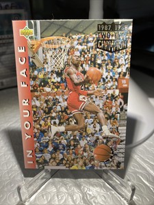 1992-93 Upper Deck In Your Face Michael Jordan #453, Chicago Bulls PWE Tracked