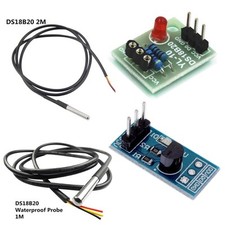 1/2M  DS18B20 Temperature Sensitive Module Thermometer Waterproof Cable Probe