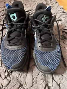Size 8.5 - Nike KD Trey 5 IX Black Racer Blue - Picture 1 of 6