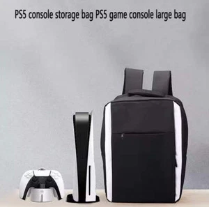 PS5 Console Backpack Storage Bag for Accessories Portable Travel Carry Case - Picture 1 of 6