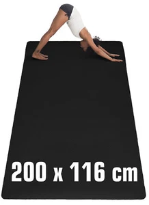 200x116 XXL Yogamatte 6mm TPE Fitnessmatte Rutschfest Yoga Fitness Sport Matte - Bild 1 von 9