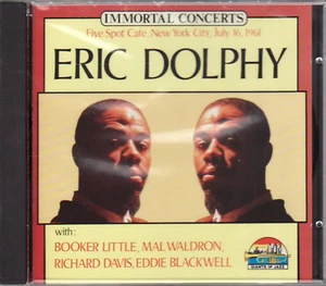Eric Dolphy Five Spot Cafe New York City July 16th 1961 CD VG - Imagen 1 de 1