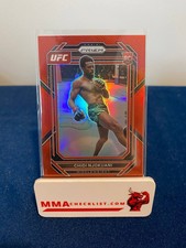 2023 Panini Prizm UFC Chidi Njokuani #193 Rookie RC Red Prizm /199 AZ2