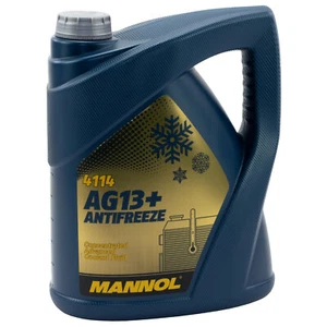 Antigelo Protezione Anti Gelo Concentrato Mannol AG13 40°C 5 Litro Giallo - Foto 1 di 6