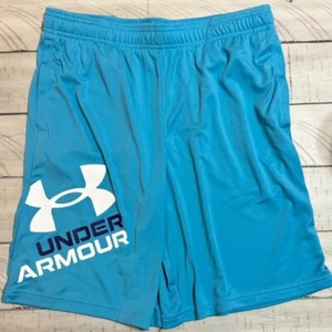 Youth Under Armour Basketball Athletic Shorts - Blue Size XL - Picture 1 of 3