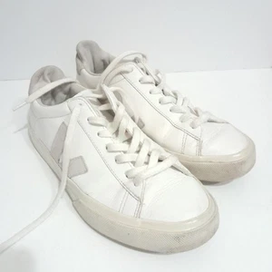 Veja Leather Trainers Size 6 T2 Campo Trainers - Picture 1 of 8