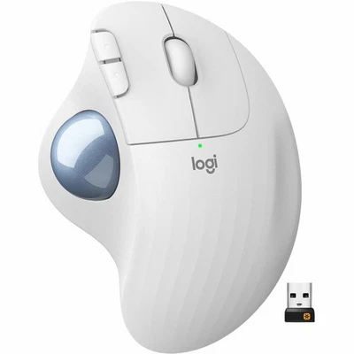 Logitech ERGO M575 Wireless Trackball - Off-White - Image 1 of 4