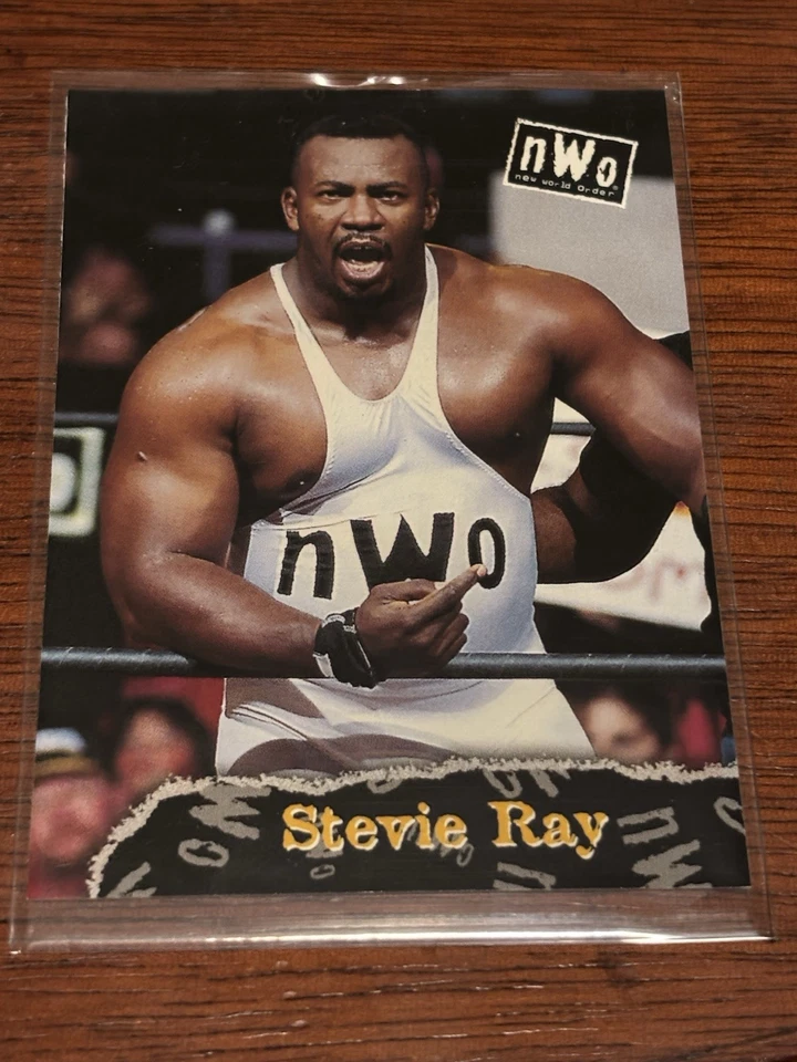 Tarjeta coleccionable de lucha libre Topps Stevie Ray WCW NWO 1998 #34 Foto 1 de 1
