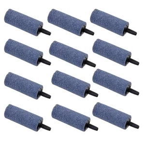 Aquarium Air Stones 2 inch 12 Pack, Bubble Stone, Aerator Bubble Diffuser, Ai... - Picture 1 of 6